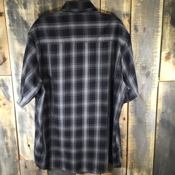 Dixxon Crosshair short sleeve snap button shirt men’s size XL - Picture 2 of 7